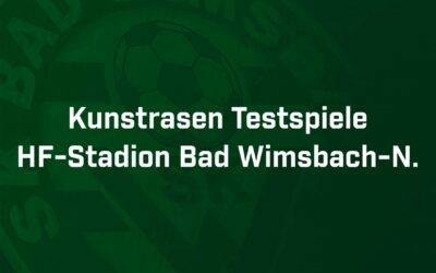 Kunstrasen-Testspiele im HF-Stadion `22 – KW11