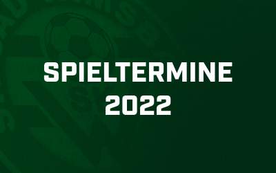 Spieltermine fürs Frühjahr 2022