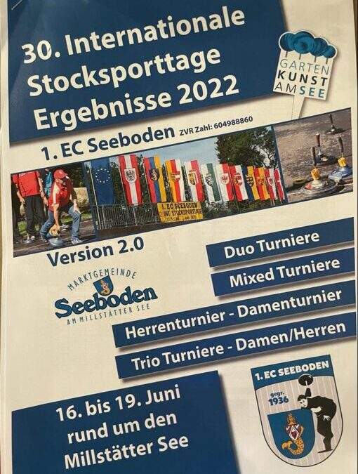 Stocksporttage Seeboden 2022