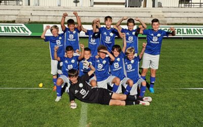 U13 weiht neue Husqvarna Dress mit 2:1 Sieg ein