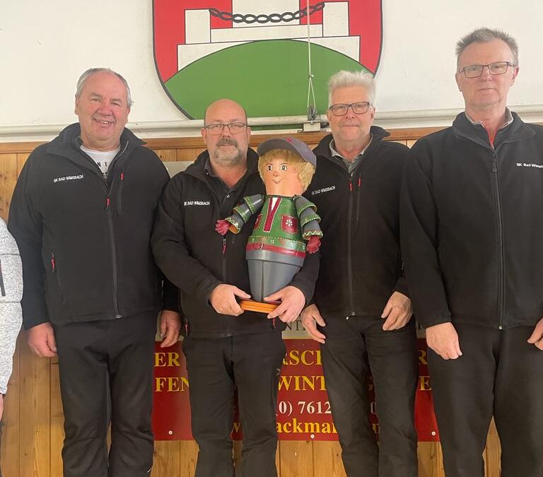1. Platz beim 15er Turnier in Pinsdorf