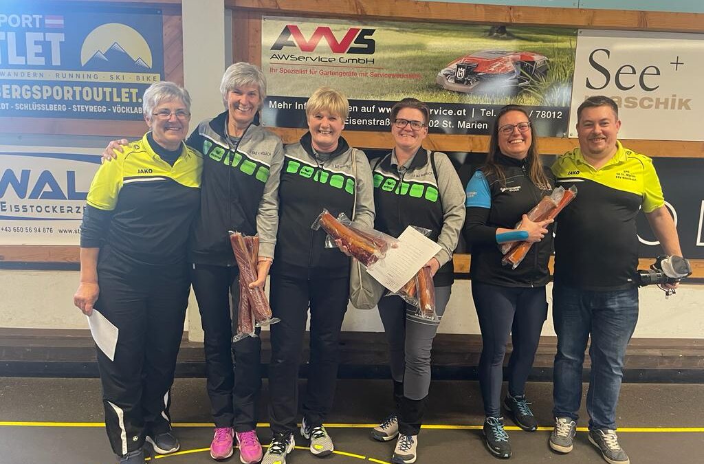 Super Leistung unserer Damen beim Turnier in St. Marien am Samstag 25.03.2023