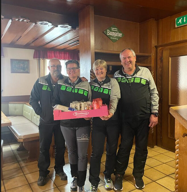1. Platz beim Mixedturnier in St. Willibald am 26.03.2023