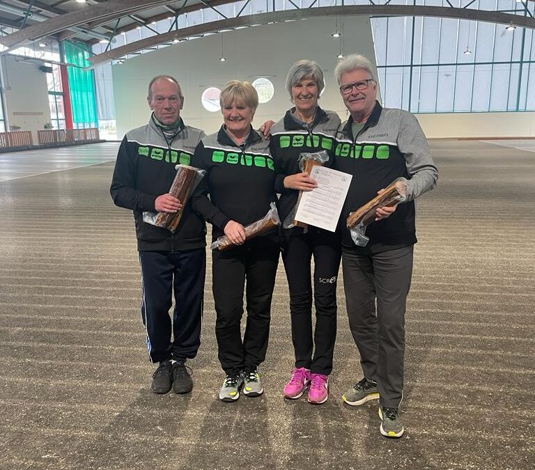 1. Platz beim Mixed Turnier in Marchtrenk 16.04.2023
