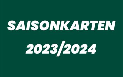 Saisonkarten ab sofort erhältlich