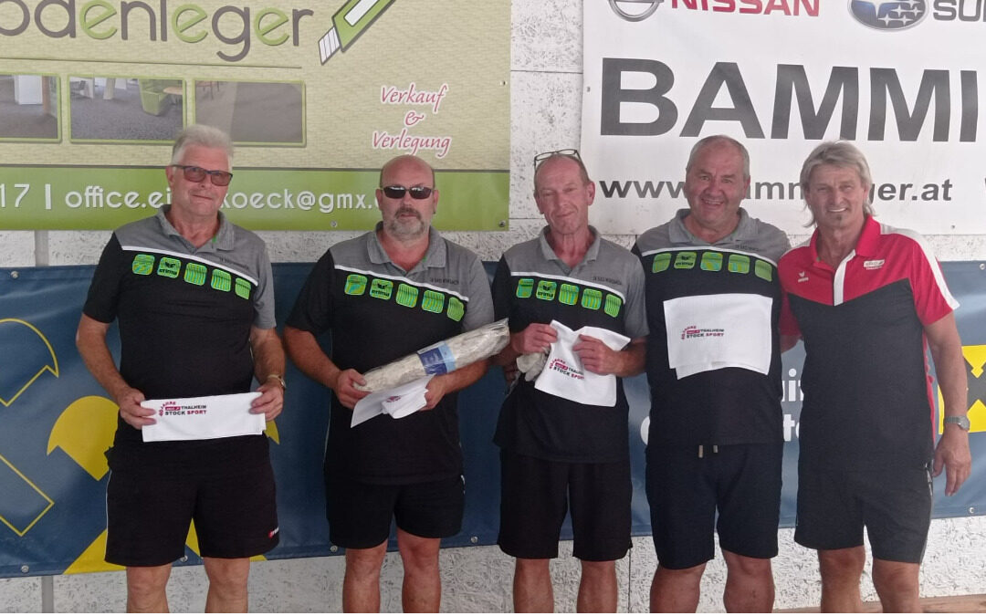 4. Platz beim Herrenturnier in Thalheim 19.08.2023
