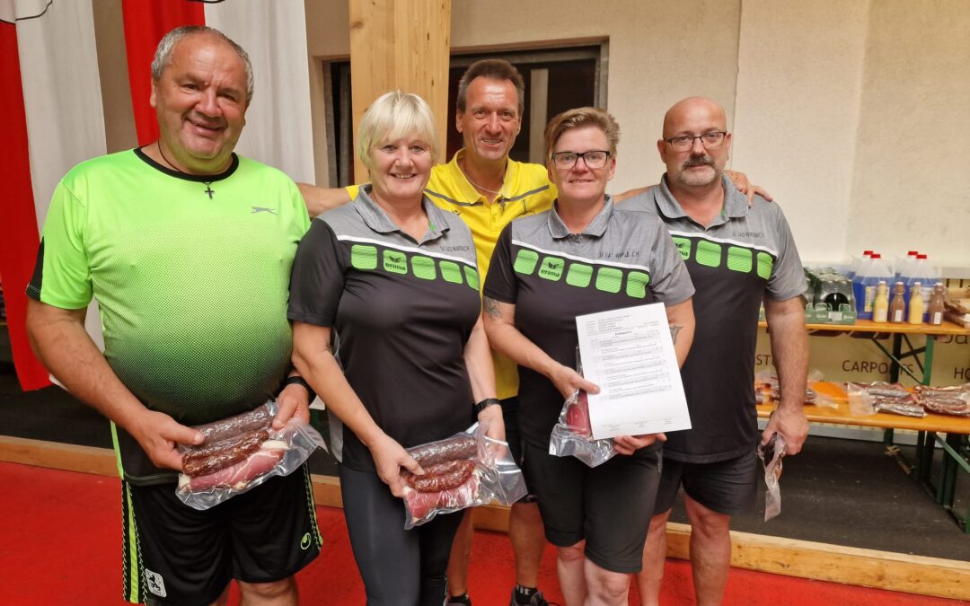 1. Platz beim Herrenturnier in Klagenfurt – 16.09.2023