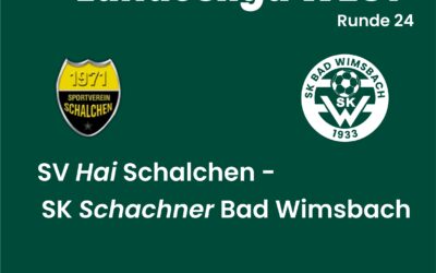 Landesliga WEST – Runde 24 – SA 27.4.2024