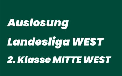 Auslosungen Herbst 2024