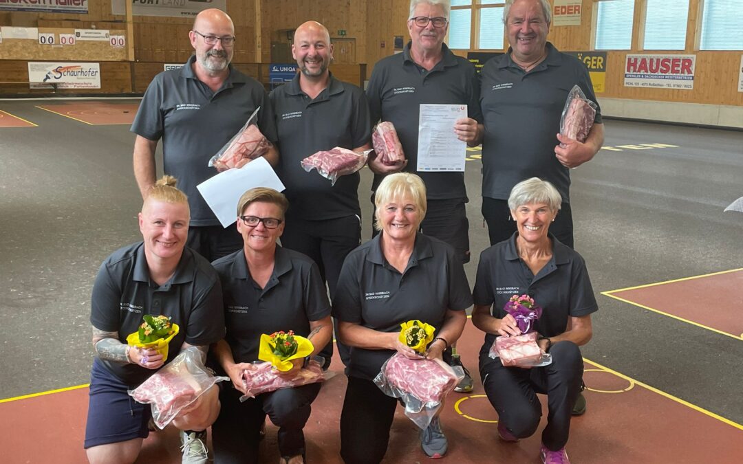 1. und 2. Platz beim Mixedturnier in Windischgarsten –  07.09.2025