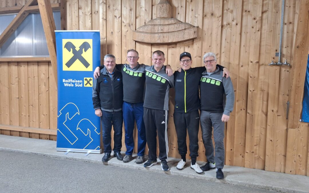 1. Platz beim Herrenturnier in Eberstalzell – 07.11.2025