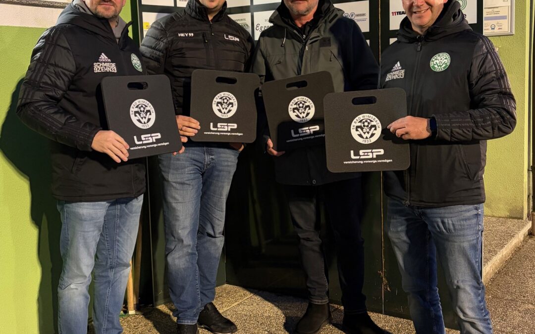 LSP übergibt 300 Sitzpolster an den SK Schachner Bad Wimsbach