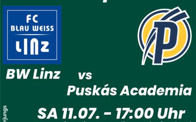 Testspiel BW Linz – Puskas Academy