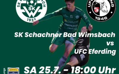 Admiral OÖ Landescup – 1. Runde – SA 25.07.2026
